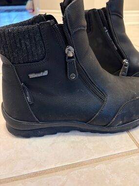 Blondo Black Winter Thinsulate Ankle Boots